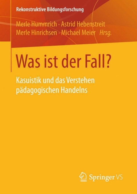 Cover image for book Was ist der Fall?