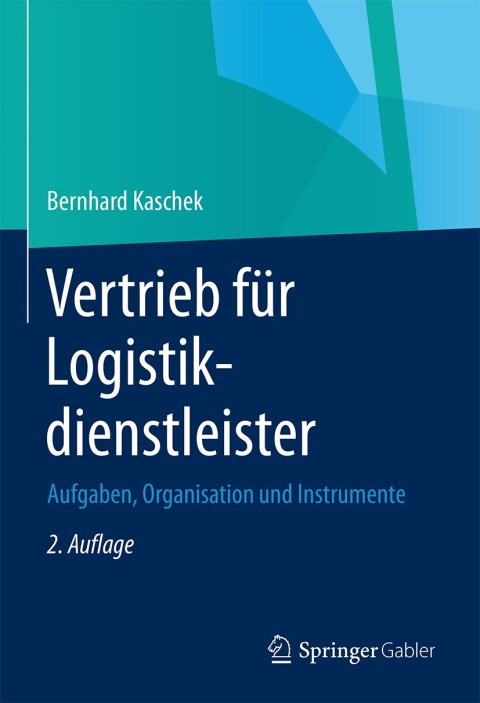 Cover image for book Vertrieb für Logistikdienstleister