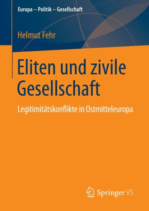 Cover image for book Eliten und zivile Gesellschaft