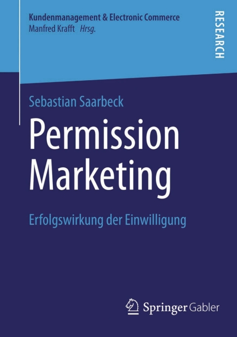 Cover image for book Permission Marketing