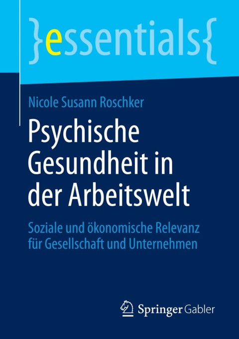 Cover image for book Psychische Gesundheit in der Arbeitswelt
