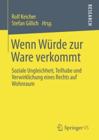 Cover image: Wenn Würde zur Ware verkommt 9783658044428