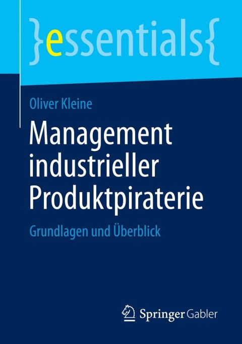Cover image for book Management industrieller Produktpiraterie