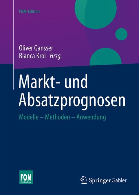 Cover image for book Markt- und Absatzprognosen