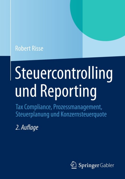 Cover image for book Steuercontrolling und Reporting