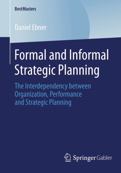 Cover image for book Formal and Informal Strategic Planning