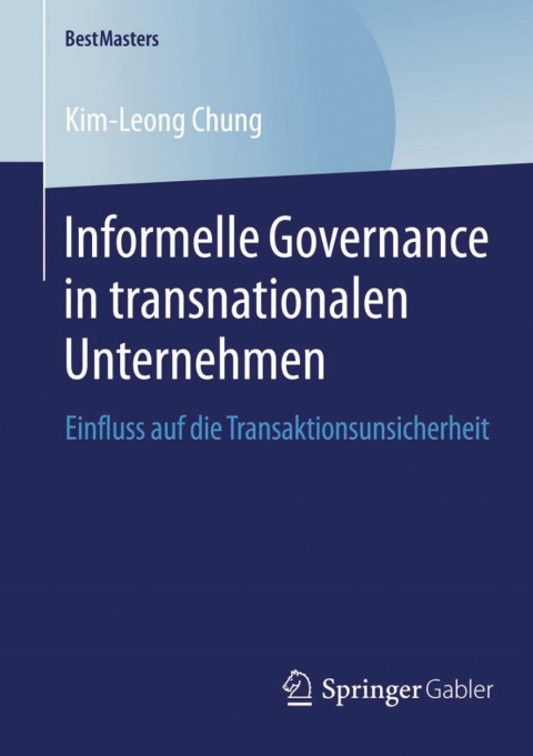 Cover image for book Informelle Governance in transnationalen Unternehmen