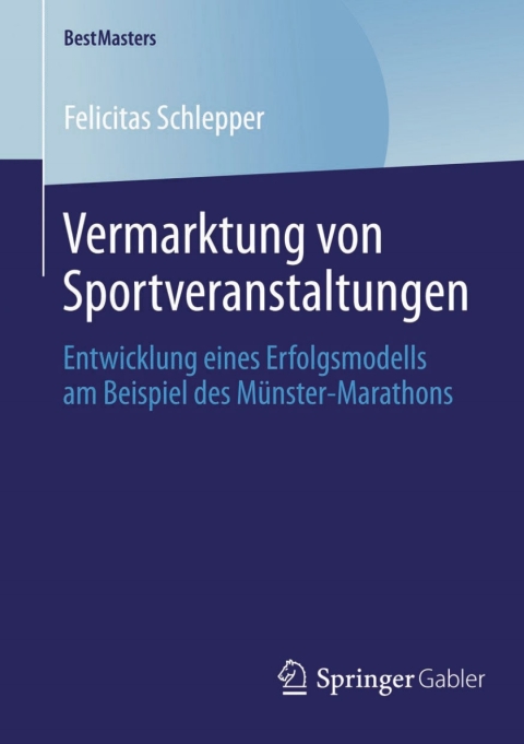 Cover image for book Vermarktung von Sportveranstaltungen