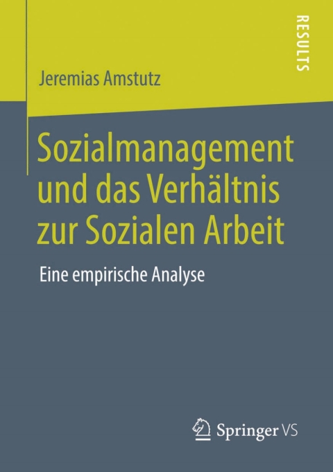 Cover image for book Sozialmanagement und das Verhältnis zur Sozialen Arbeit