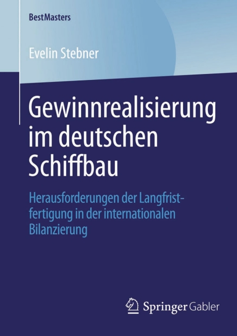 Cover image for book Gewinnrealisierung im deutschen Schiffbau