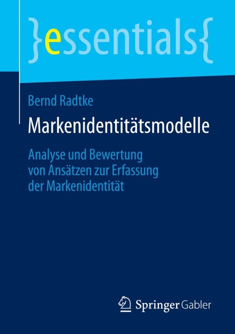 Cover image for book Markenidentitätsmodelle