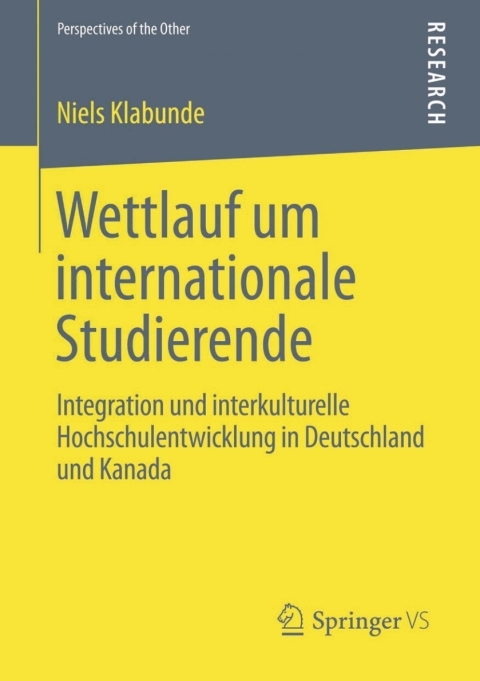 Cover image for book Wettlauf um internationale Studierende