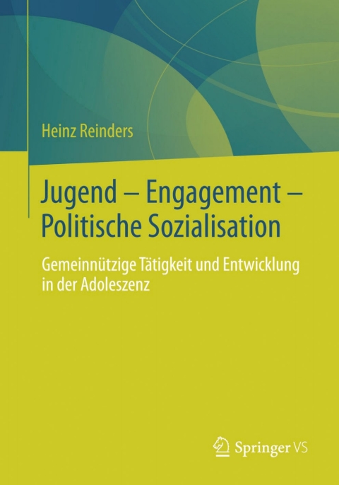Cover image for book Jugend - Engagement - Politische Sozialisation