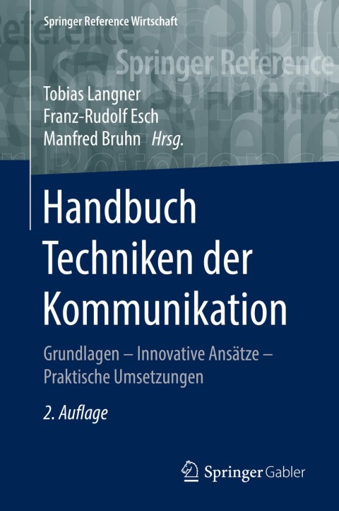 Cover image for book Handbuch Techniken der Kommunikation