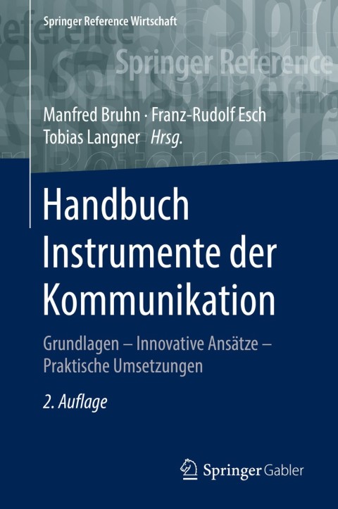 Handbuch Instrumente der Kommunikation 