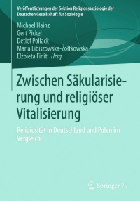 Cover image: Zwischen Säkularisierung und religiöser Vitalisierung 9783658046620