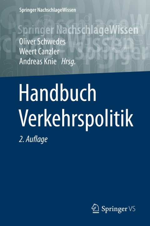 Cover image for book Handbuch Verkehrspolitik