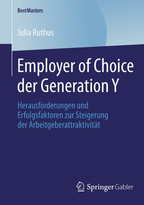 Cover image for book Employer of Choice der Generation Y