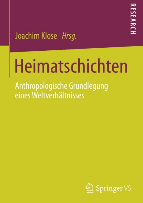 Cover image for book Heimatschichten