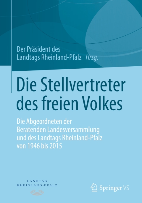 Cover image for book Die Stellvertreter des freien Volkes