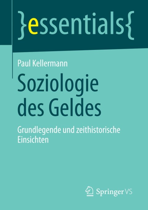 Cover image for book Soziologie des Geldes