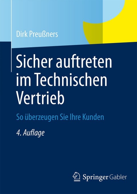 Cover image for book Sicher auftreten im Technischen Vertrieb