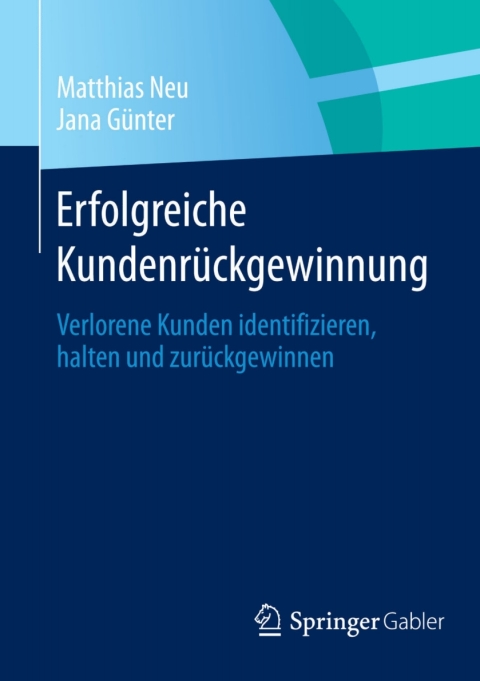 Cover image for book Erfolgreiche Kundenrückgewinnung