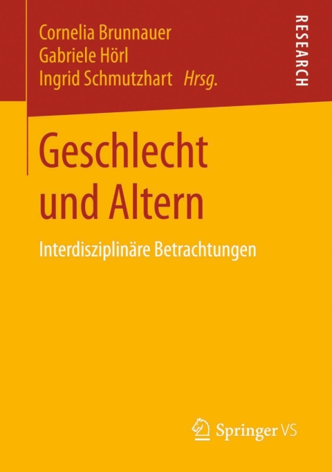 Cover image for book Geschlecht und Altern