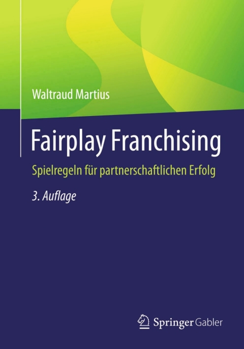 Cover image for book Fairplay Franchising
