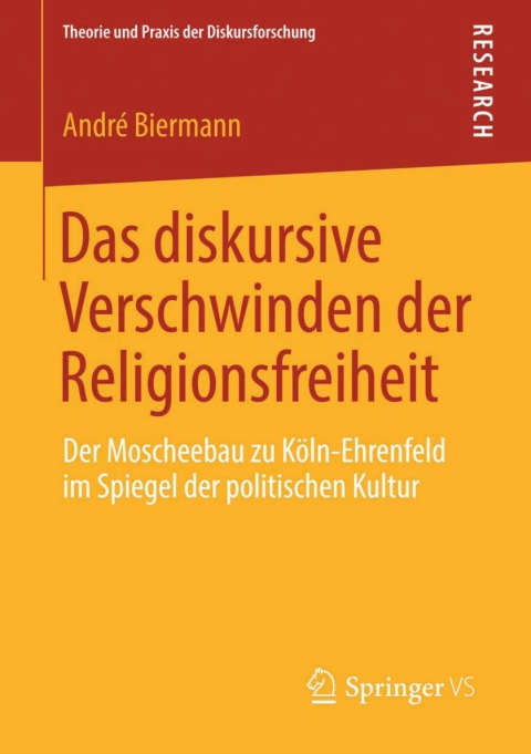 Cover image for book Das diskursive Verschwinden der Religionsfreiheit