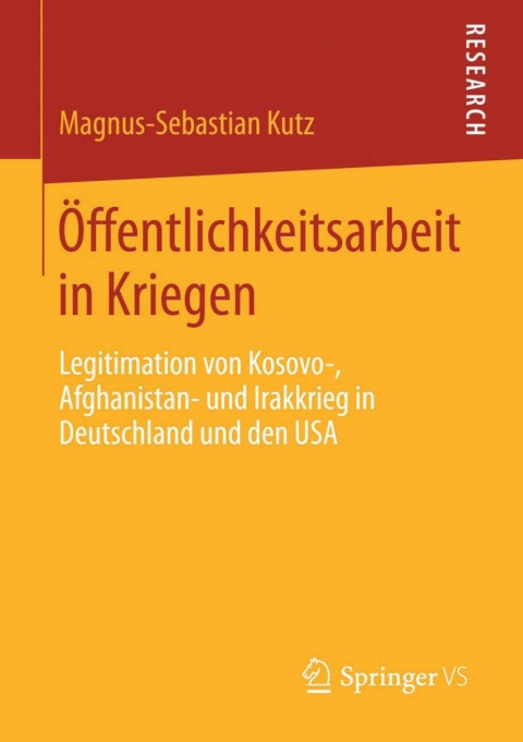 Cover image for book Öffentlichkeitsarbeit in Kriegen