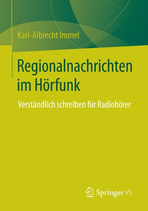 Cover image for book Regionalnachrichten im Hörfunk