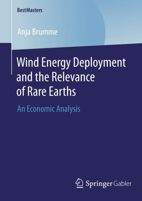 Cover image for book Wind Energy Deployment and the Relevance of Rare Earths