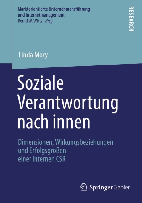 Cover image for book Soziale Verantwortung nach innen