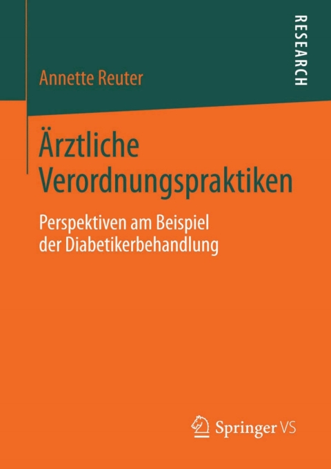 Cover image for book Ärztliche Verordnungspraktiken