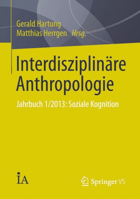 Cover image for book Interdisziplinäre Anthropologie