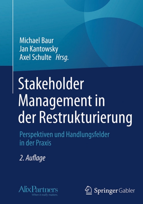 Cover image for book Stakeholder Management in der Restrukturierung