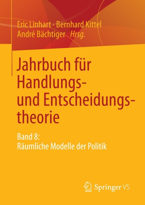 Cover image for book Jahrbuch für Handlungs- und Entscheidungstheorie