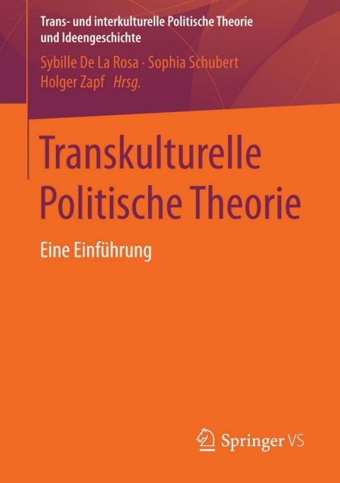 Cover image for book Transkulturelle Politische Theorie