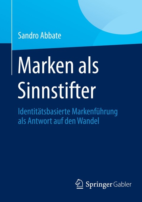 Cover image for book Marken als Sinnstifter