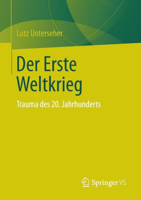 Cover image for book Der Erste Weltkrieg