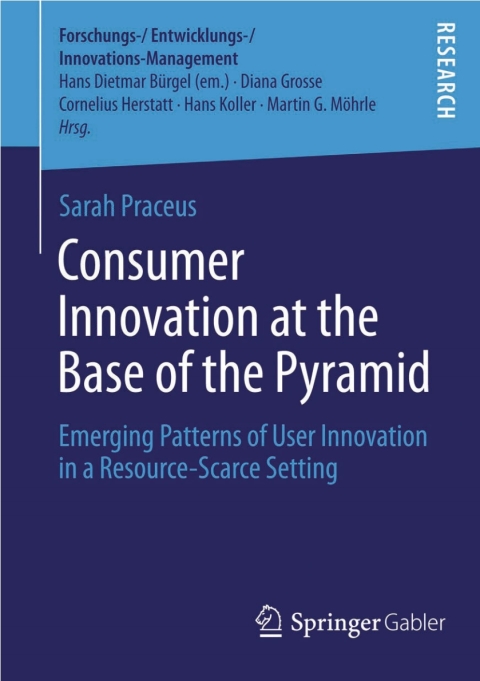 Cover image for book Consumer Innovation at the Base of the Pyramid