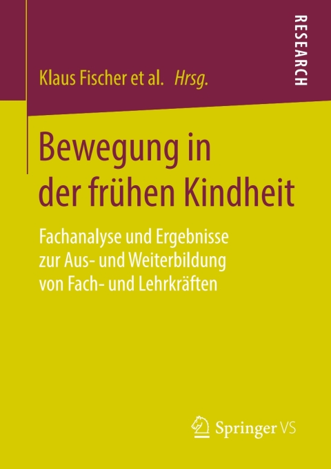 Cover image for book Bewegung in der frühen Kindheit