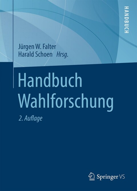 Cover image for book Handbuch Wahlforschung