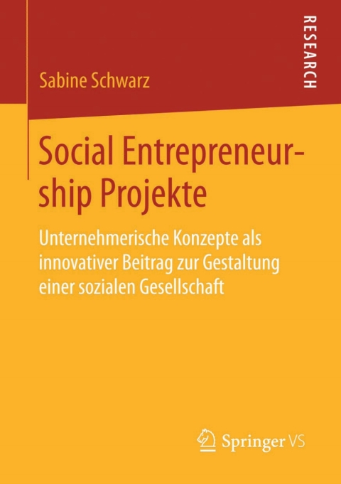 Cover image for book Social Entrepreneurship Projekte