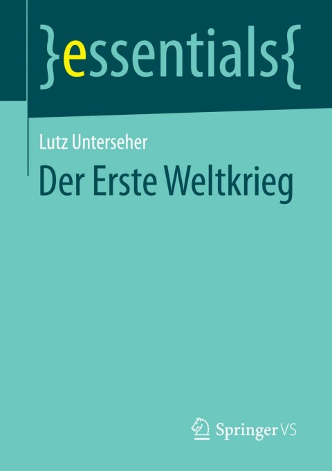 Cover image for book Der Erste Weltkrieg