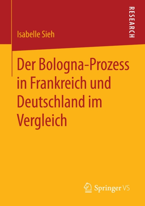 Cover image for book Der Bologna-Prozess in Frankreich und Deutschland im Vergleich