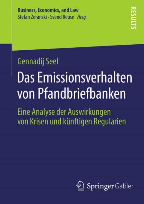 Cover image for book Das Emissionsverhalten von Pfandbriefbanken
