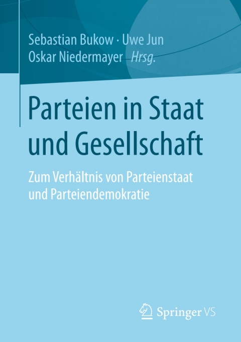 Cover image for book Parteien in Staat und Gesellschaft