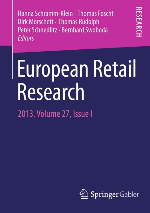 Cover image for book European Retail Research